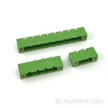 7.62mm plug-in pcb terminal bin als pin incl